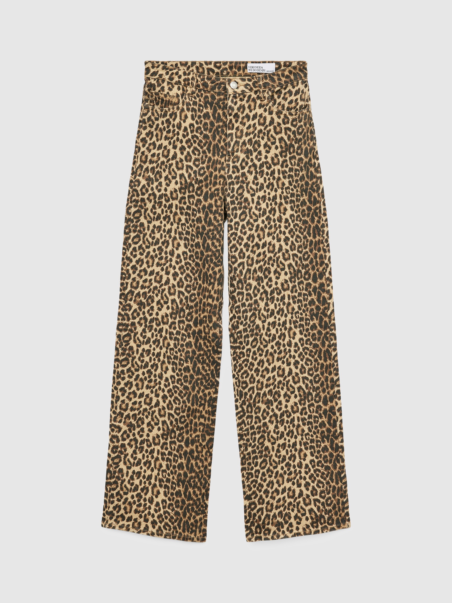 Pantalones Mujer Estampado Animal Vero Moda