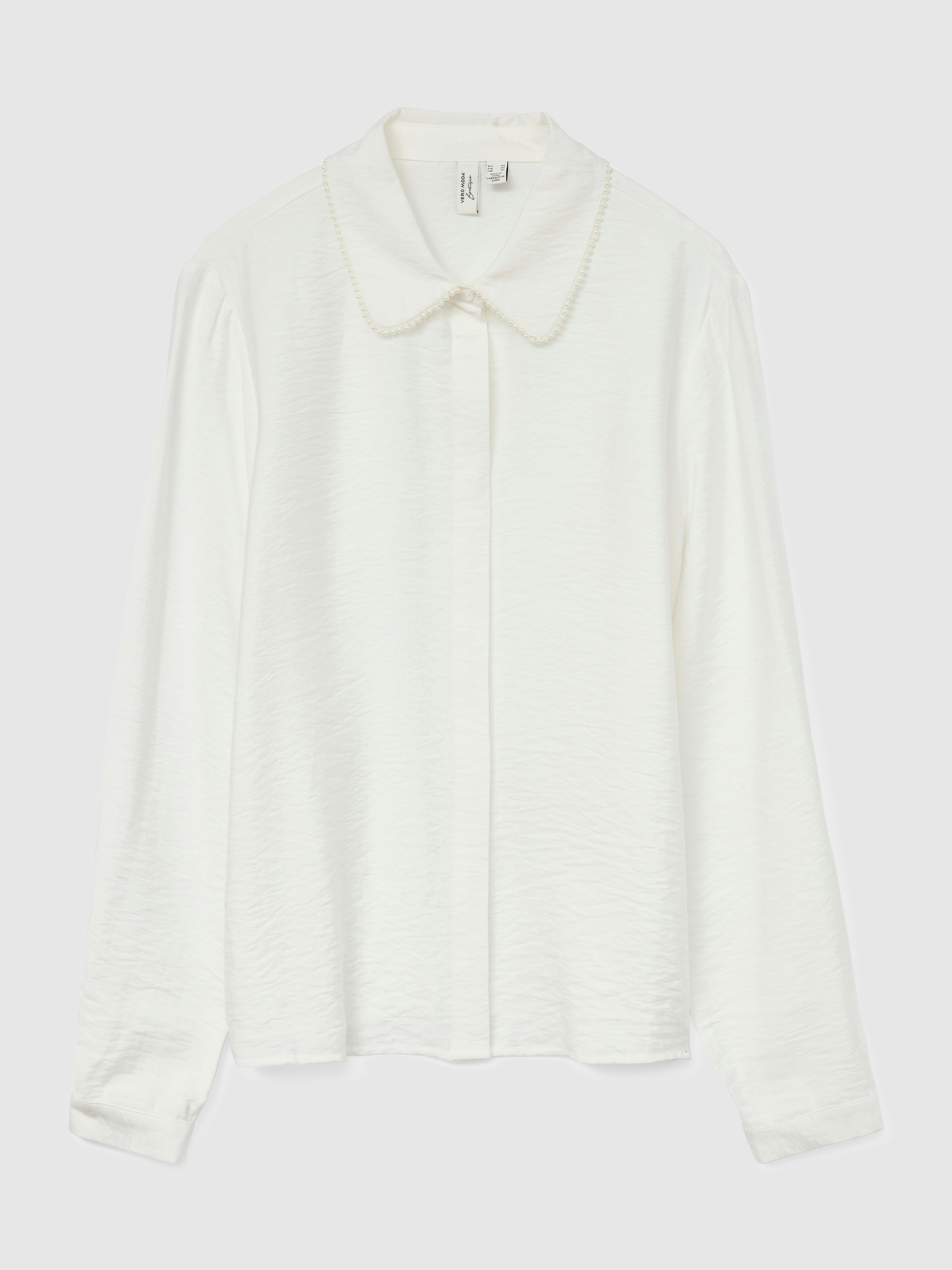 Camisa Mujer Crema Vero Moda