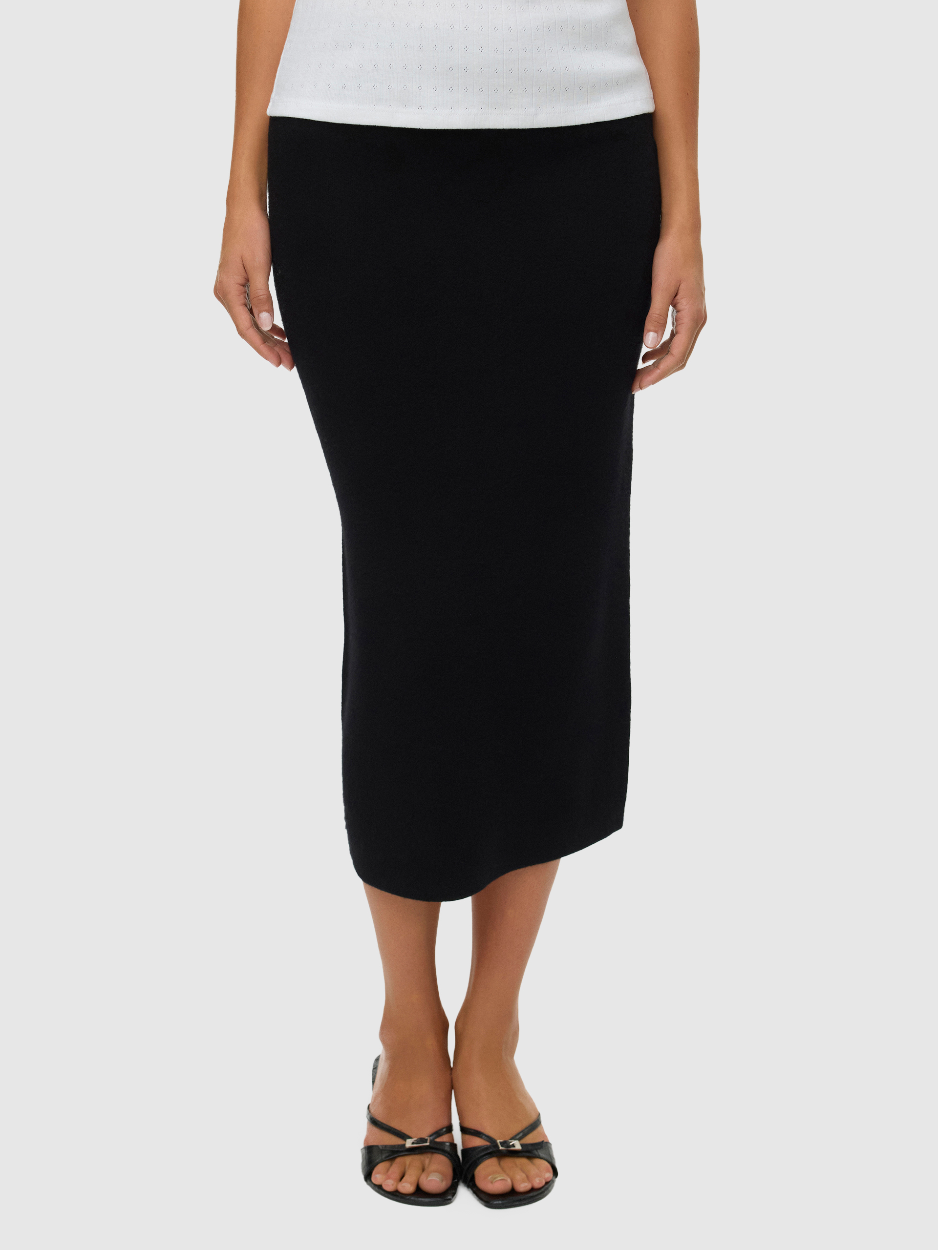 Falda Mujer Negro Vero Moda