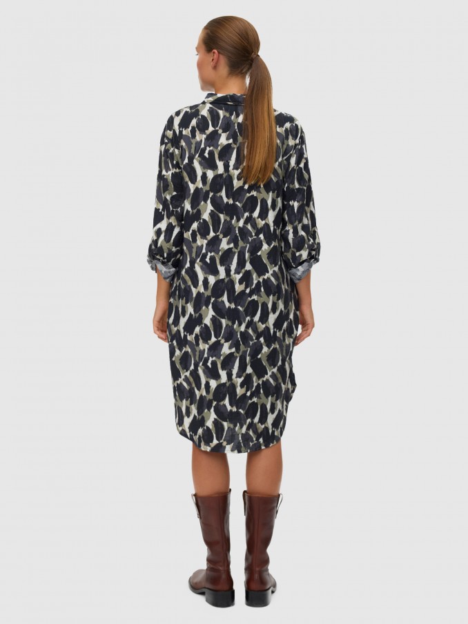 Dress Woman Navy Blue Vero Moda