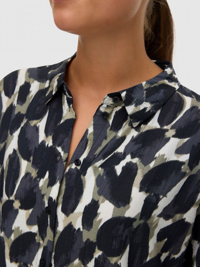 Dress Woman Navy Blue Vero Moda