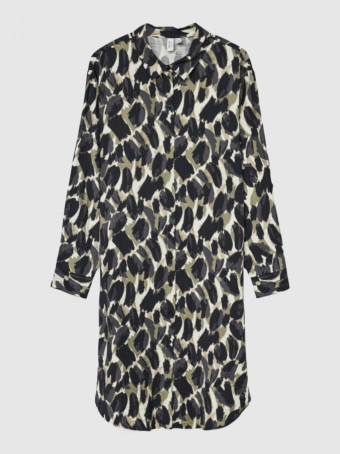 Dress Woman Navy Blue Vero Moda