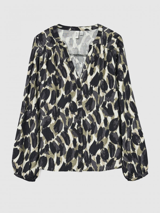 Shirt Woman Navy Blue Vero Moda