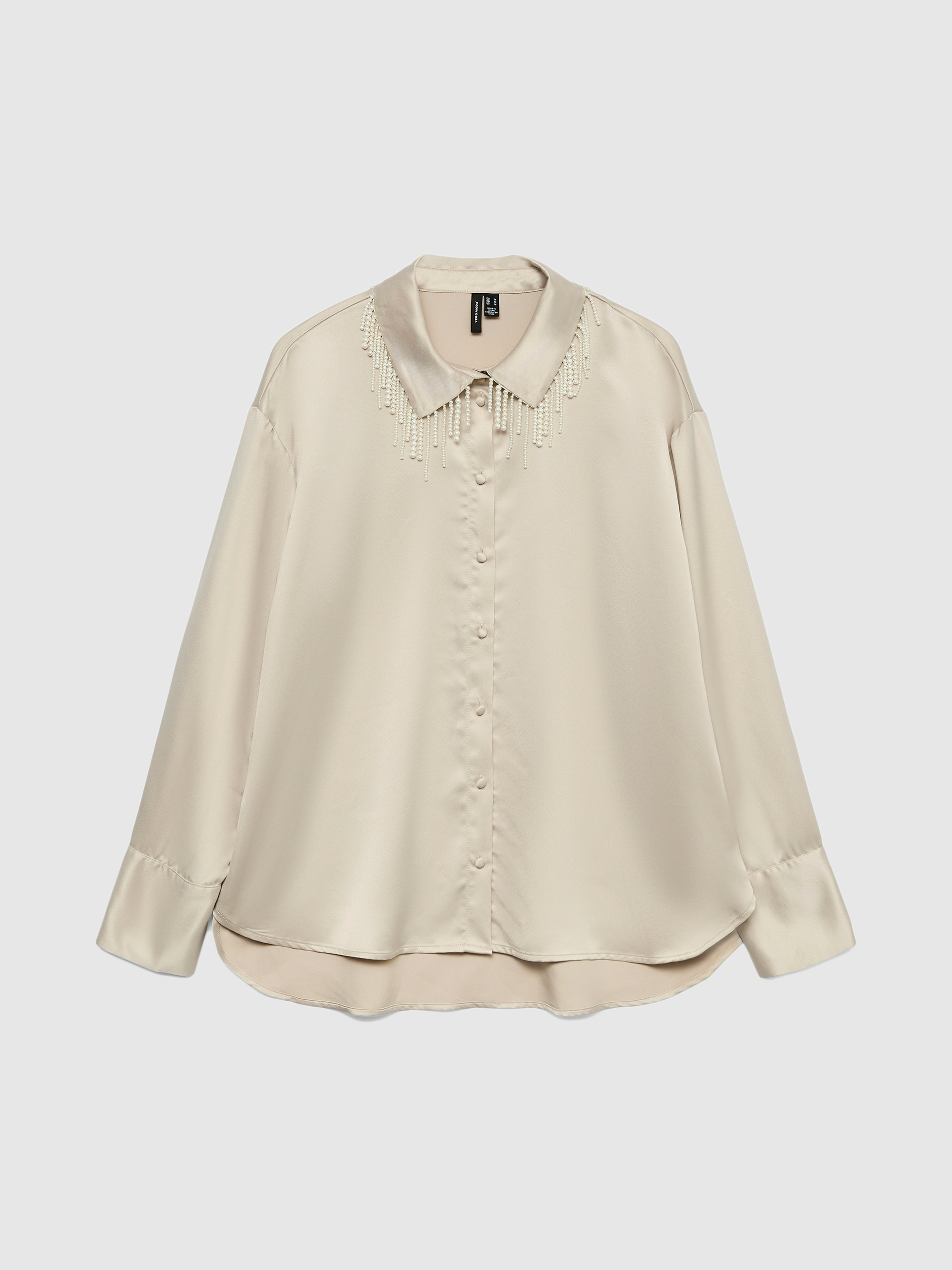 Shirt Woman Beige Vero Moda