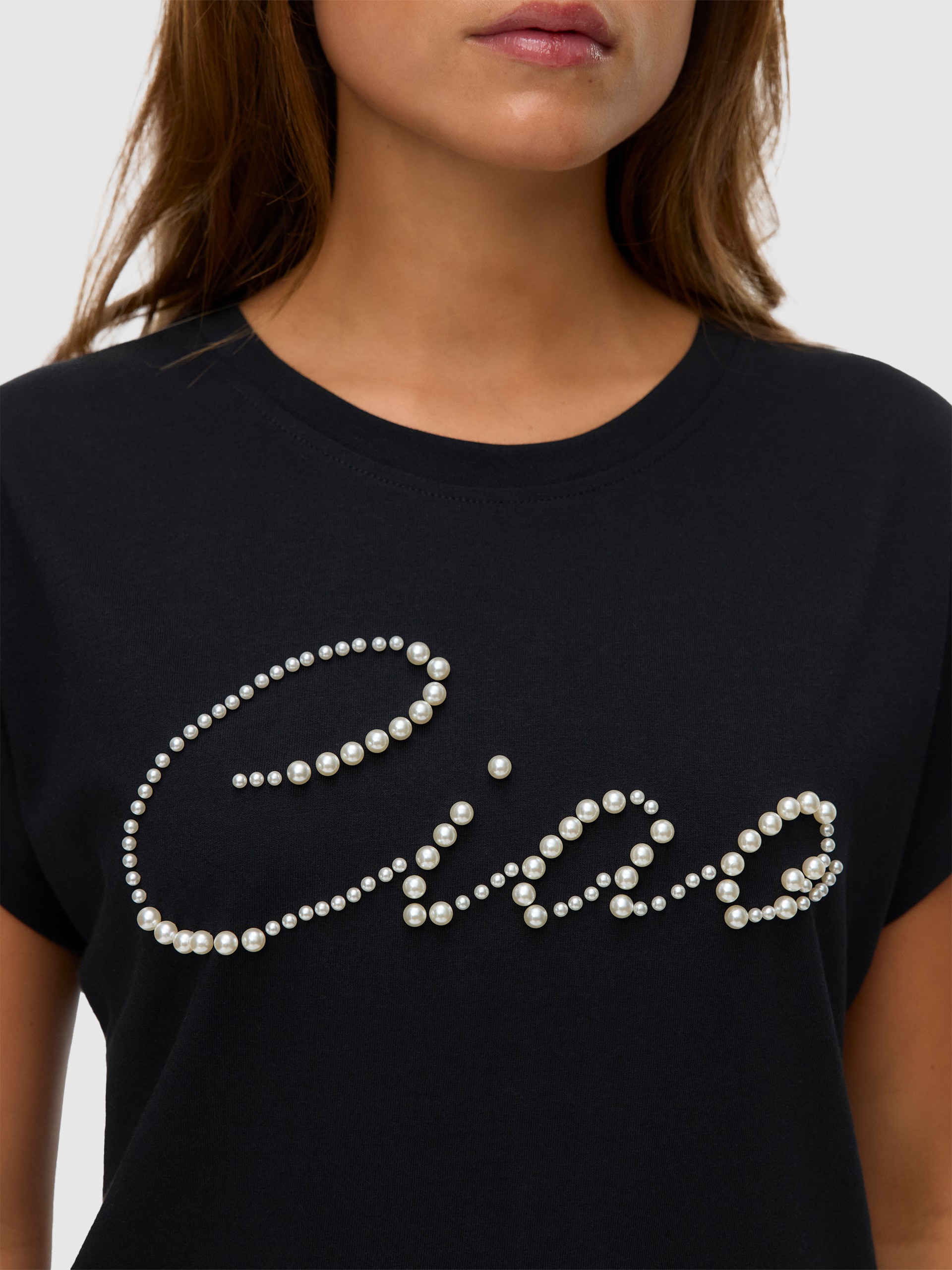Camiseta Mujer Negro Vero Moda