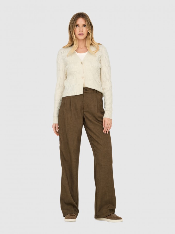 Chaqueta Mujer Crema Only