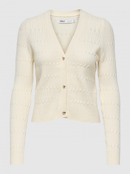 Chaqueta Mujer Crema Only