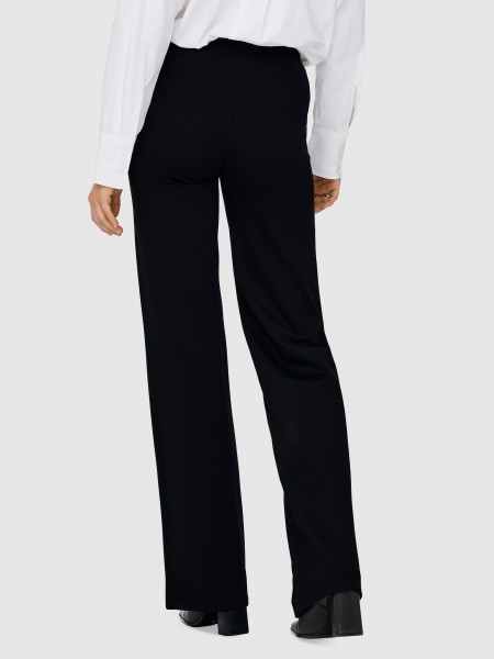 Pantalones Mujer Negro Only