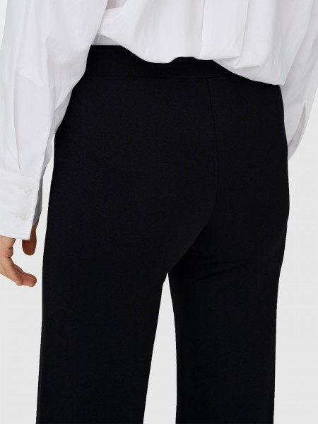 Pantalones Mujer Negro Only