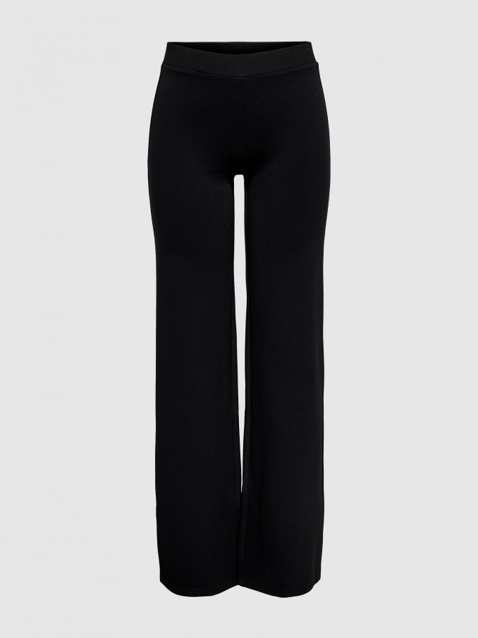 Pantalones Mujer Negro Only