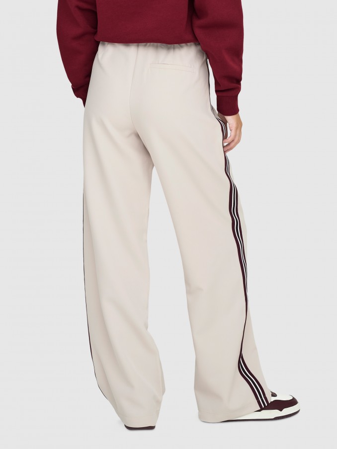 Pantalones Mujer Crema Only