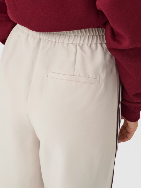 Pants Woman Cream Only