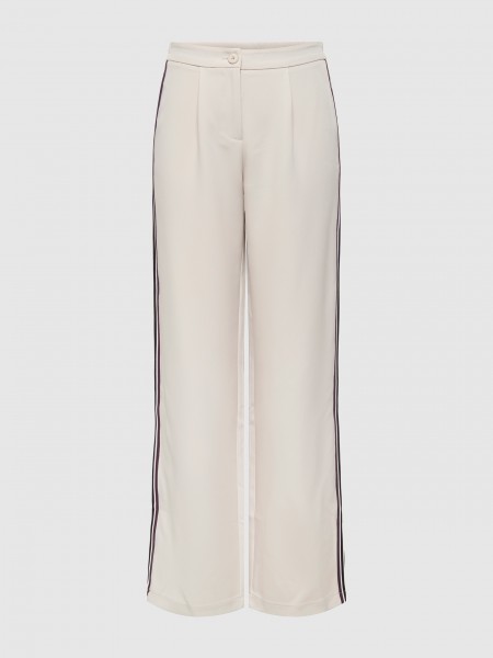 Pants Woman Cream Only