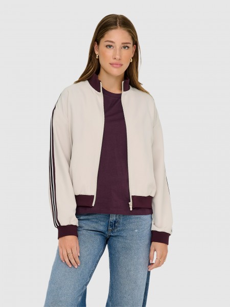 Chaqueta Mujer Crema Only