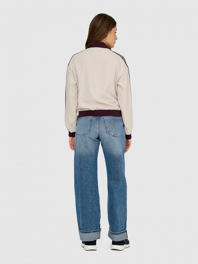 Chaqueta Mujer Crema Only