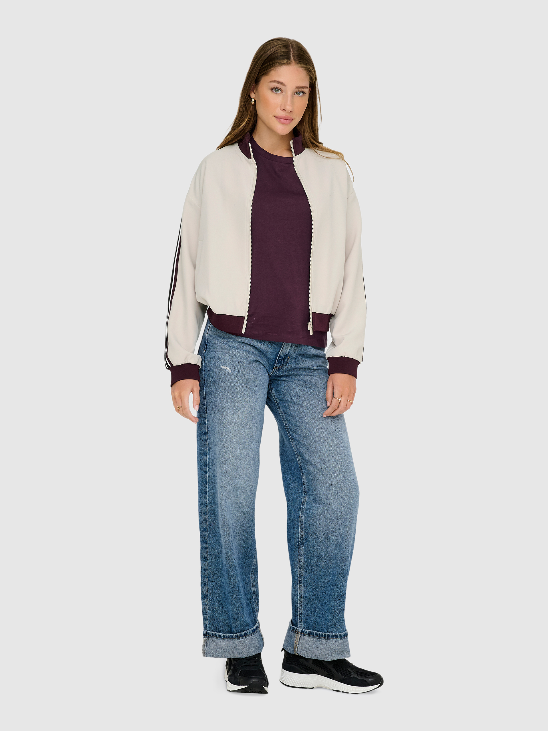 Chaqueta Mujer Crema Only