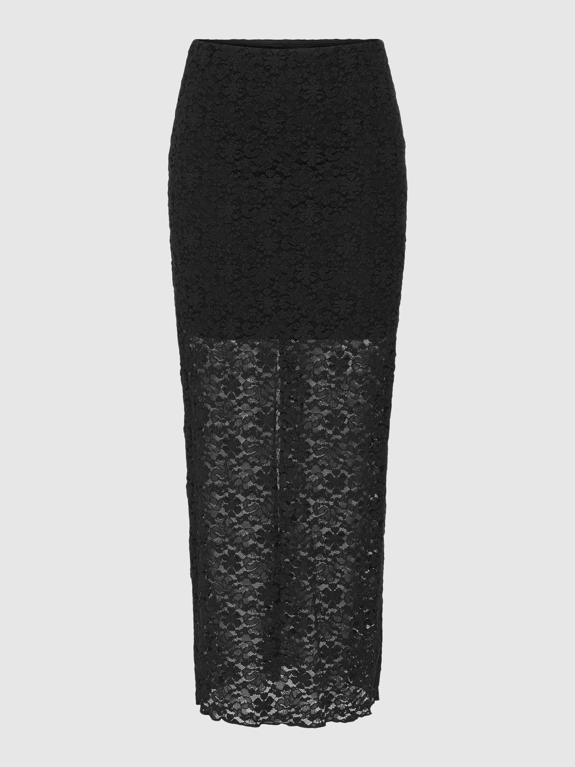 Falda Mujer Negro Only