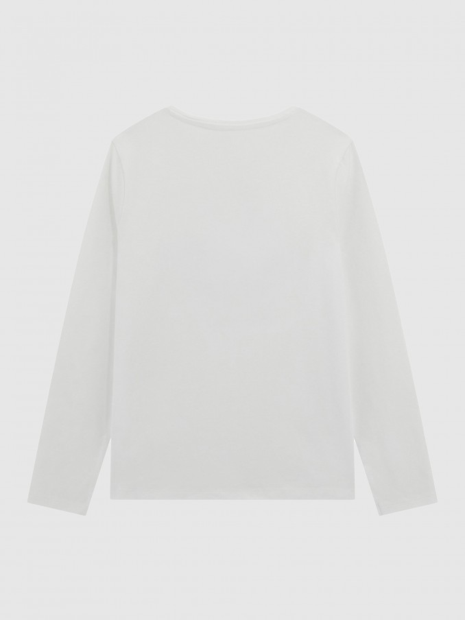Pullover Girl White Guess