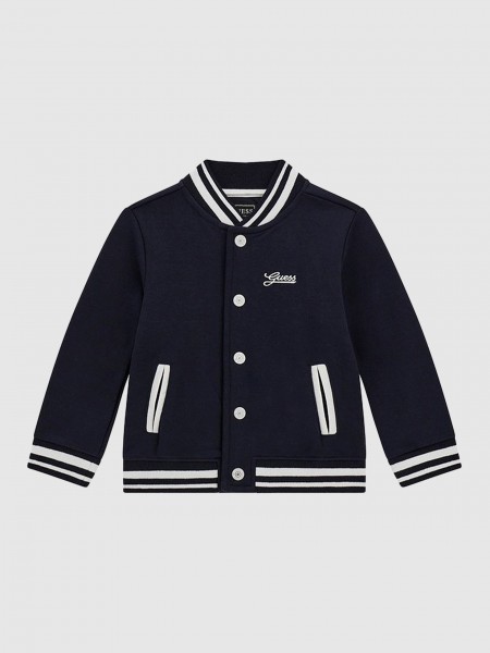 Chaqueta Nio Azul Marino Guess