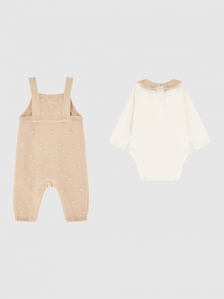 Overall Baby Girl Beige Guess