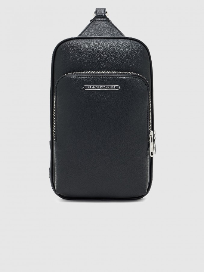 Shoulder Bags Man Black Armani Exchange