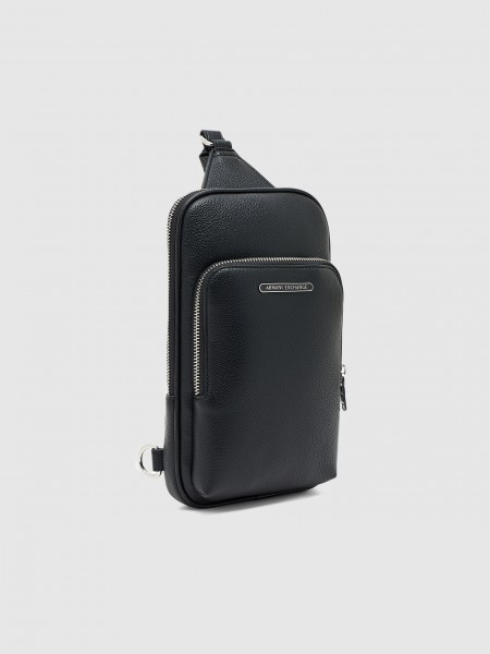 Shoulder Bags Man Black Armani Exchange