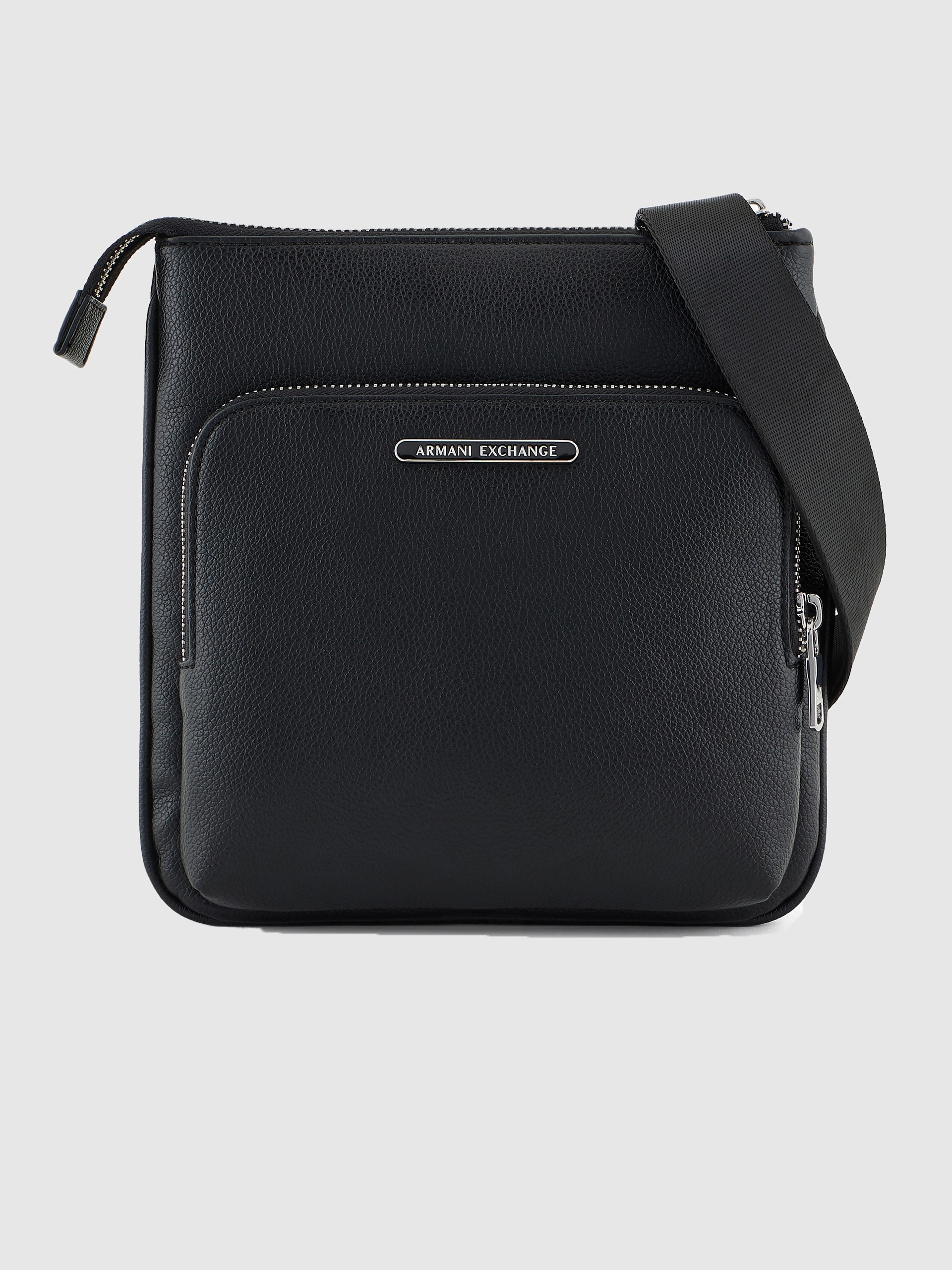 Bolsos de Hombro Hombre Negro Armani Exchange