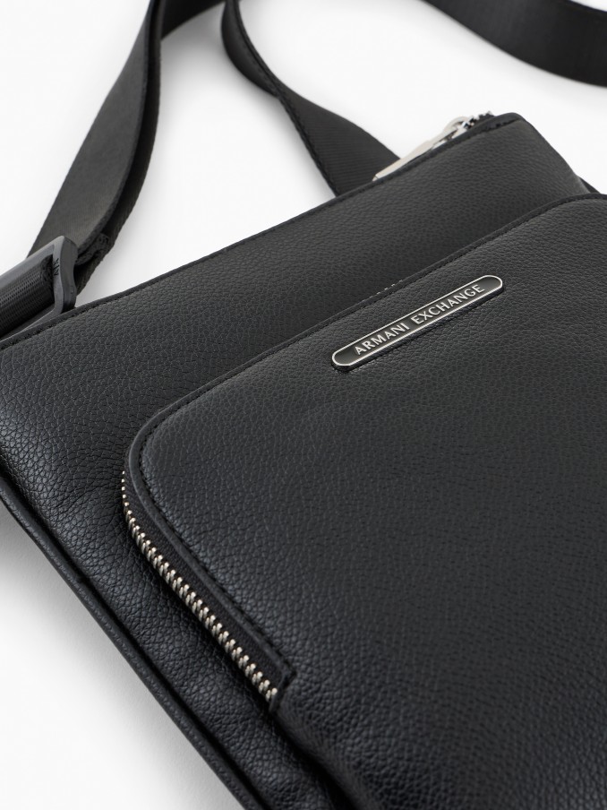 Shoulder Bags Man Black Armani Exchange