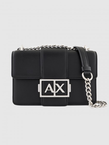 Bolsos de Hombro Mujer Negro Armani Exchange