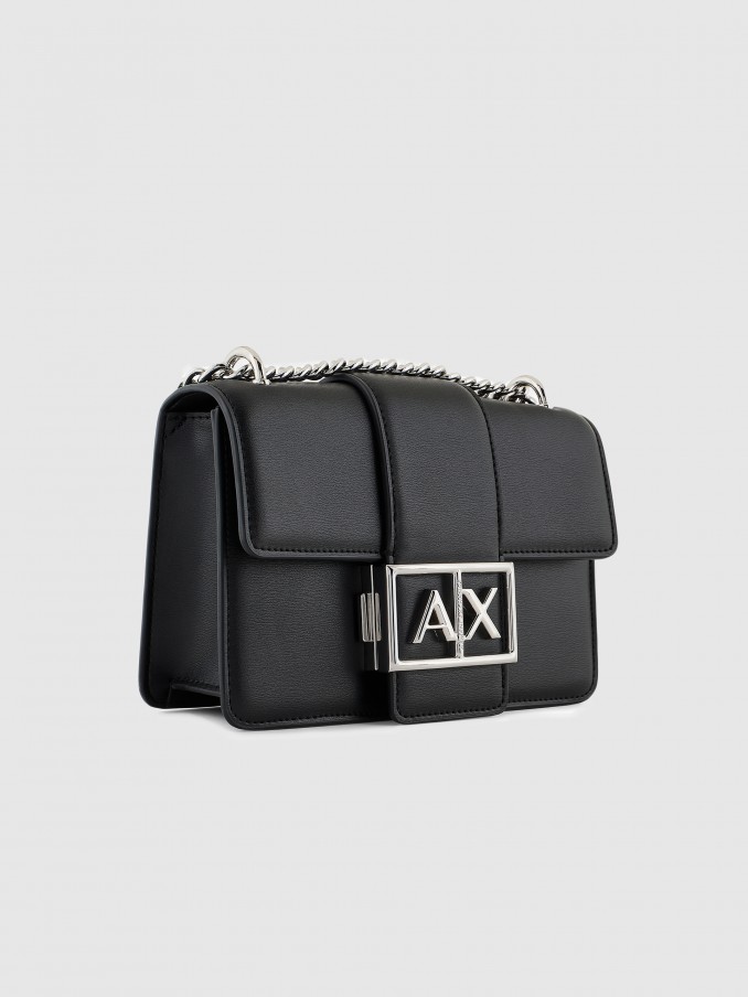Shoulder Bags Woman Black Armani Exchange