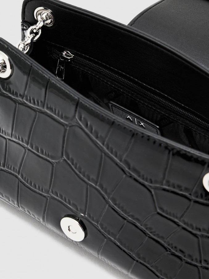 Shoulder Bags Woman Black Armani Exchange