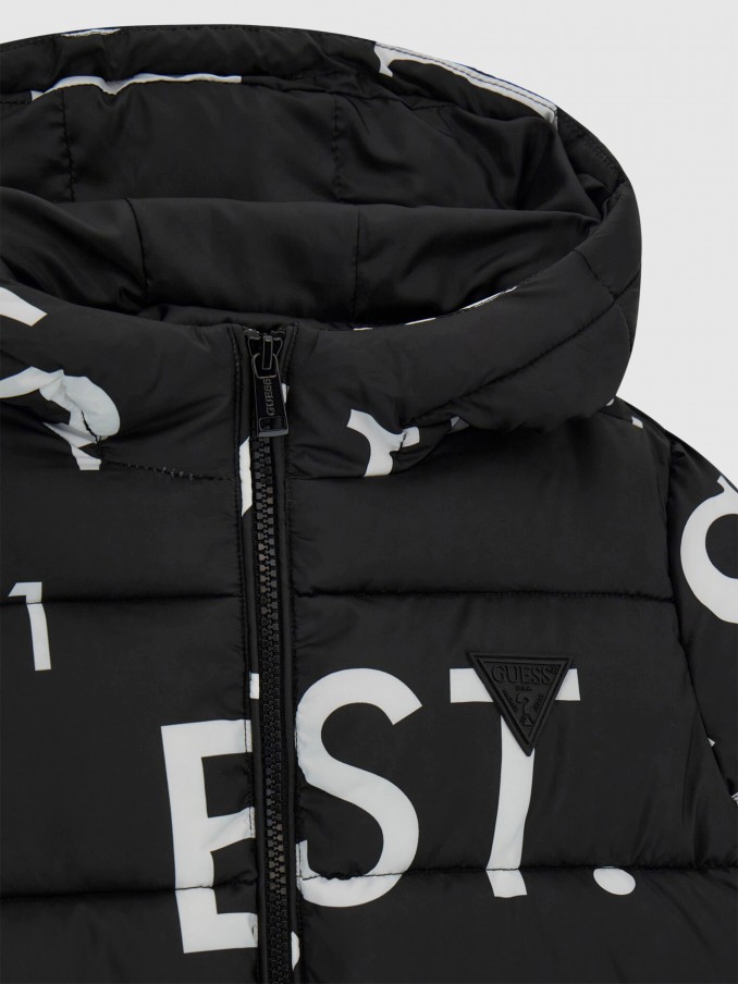 Jacket Boy Black Guess