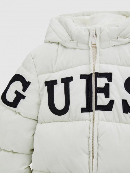 Chaqueta Nia Crema Guess