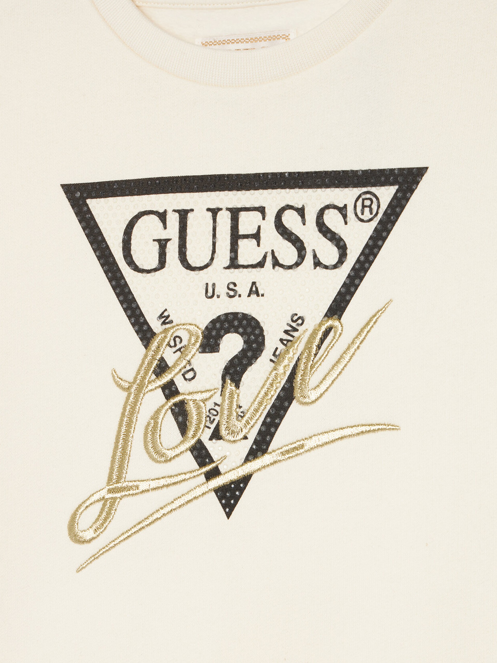 Jersey Niña Crema Guess