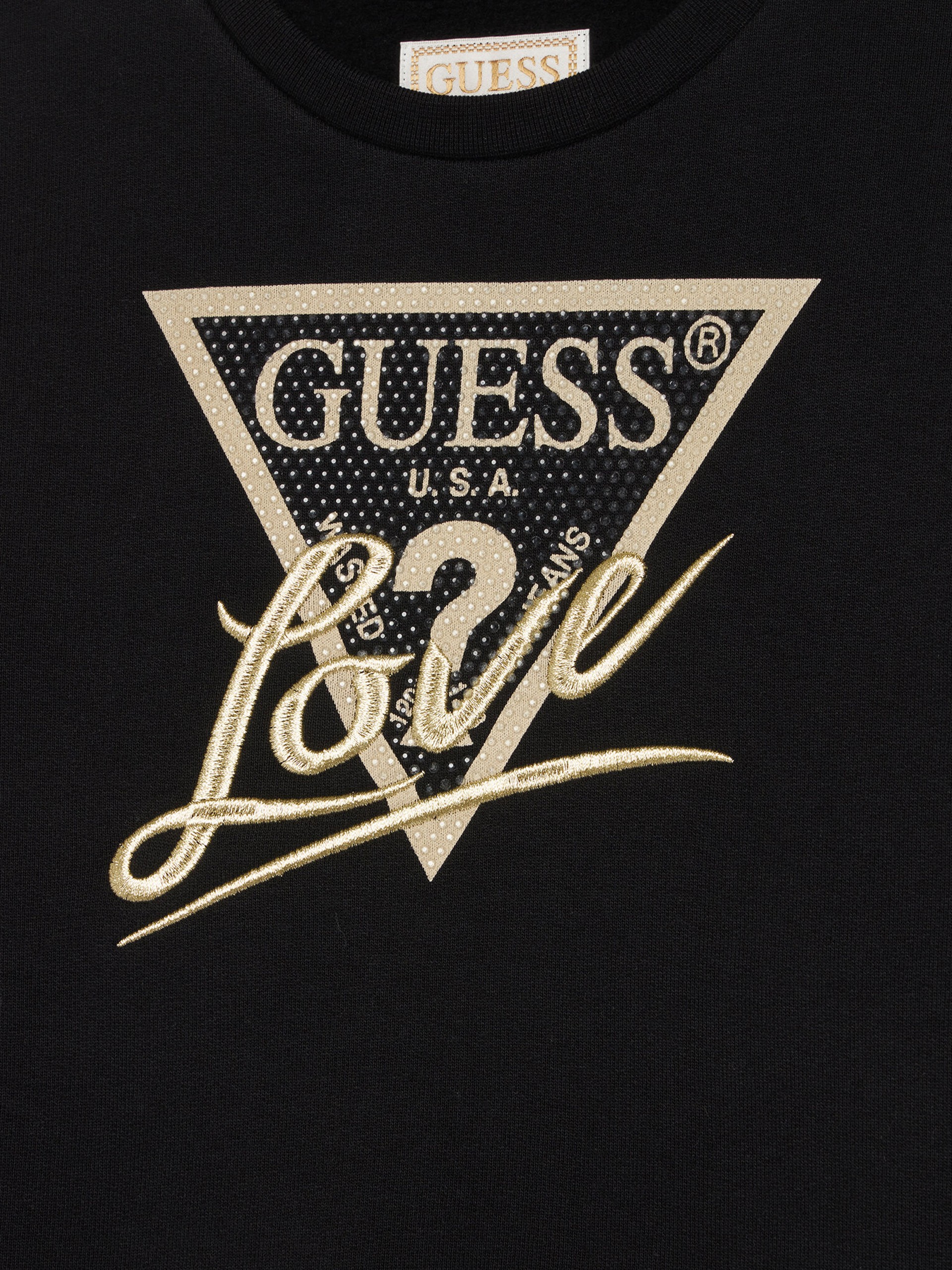 Jersey Niña Negro Guess