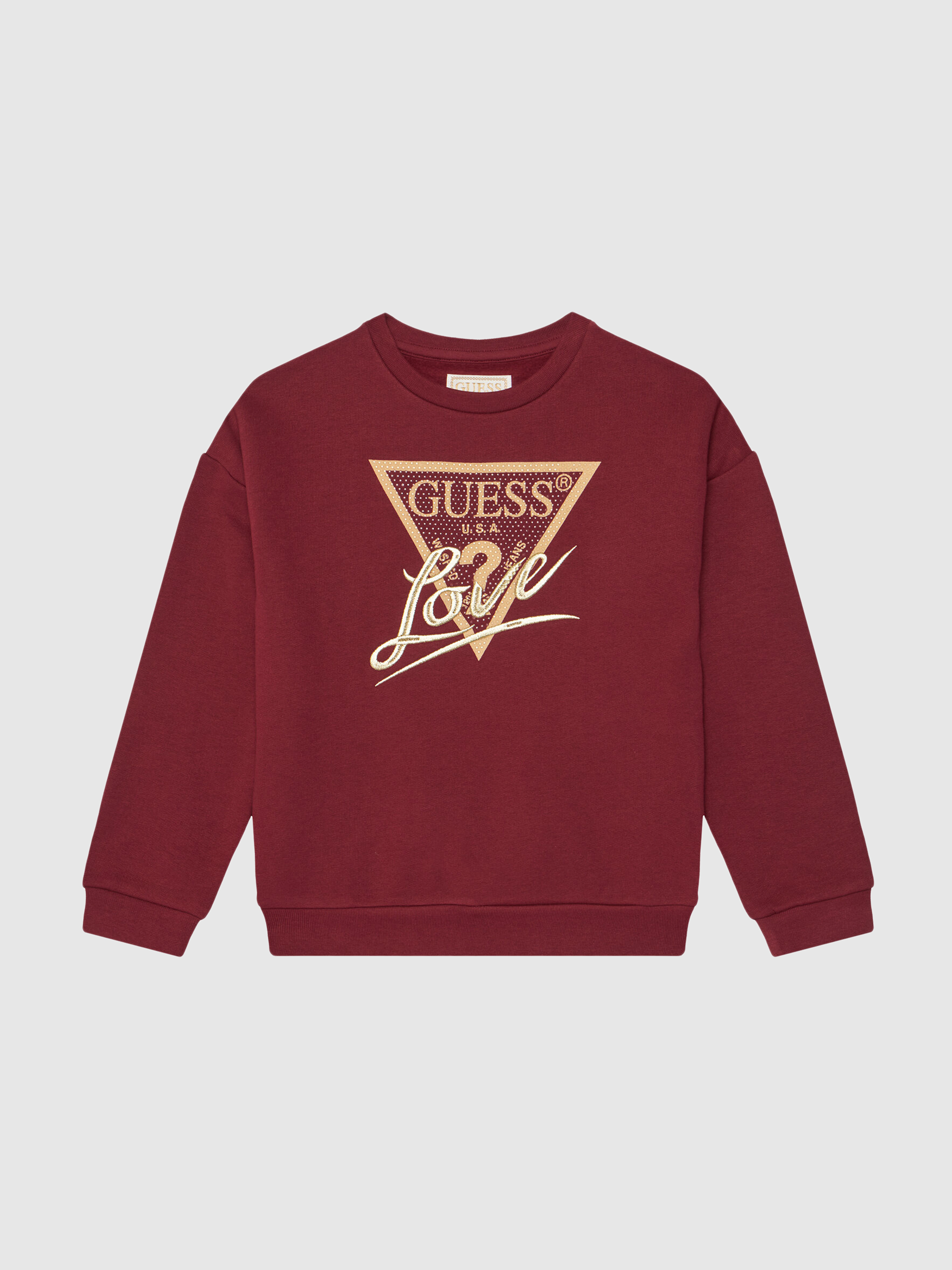 Jersey Niña Burdeos Guess