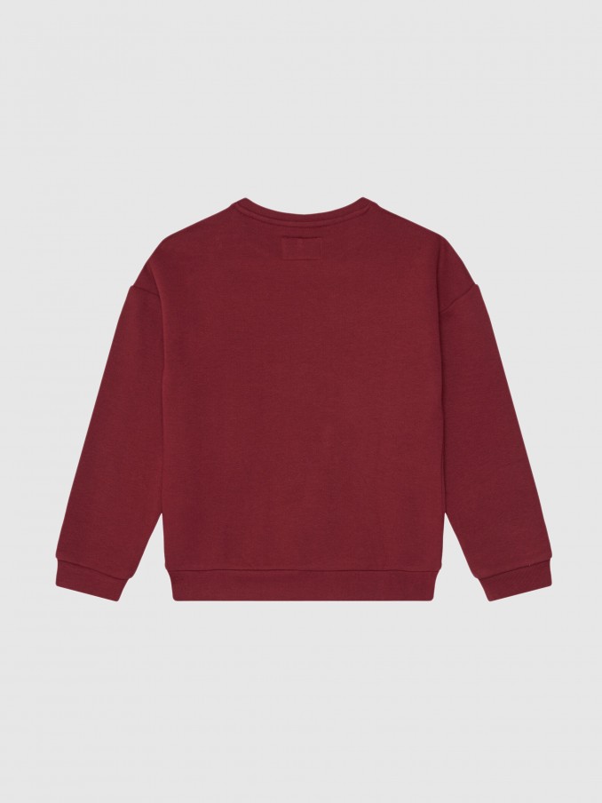 Jumper Girl Bordeaux Guess