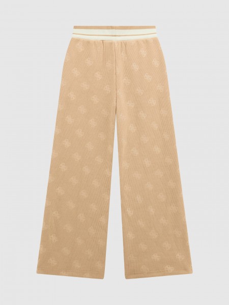 Pantalones Nia Crema Guess