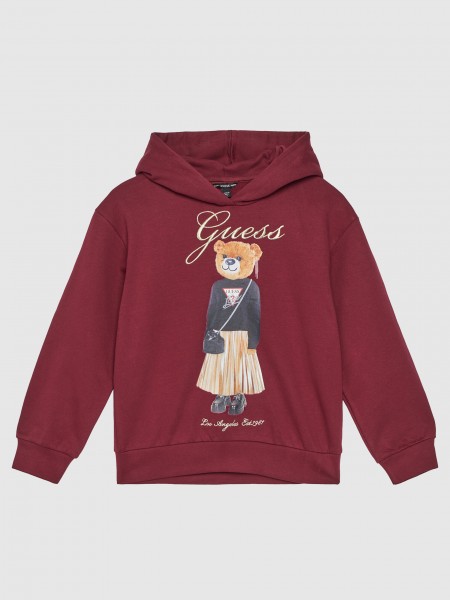 Jumper Girl Bordeaux Guess