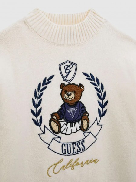 Jersey Niña Crema Guess Jersey Niña Crema Guess