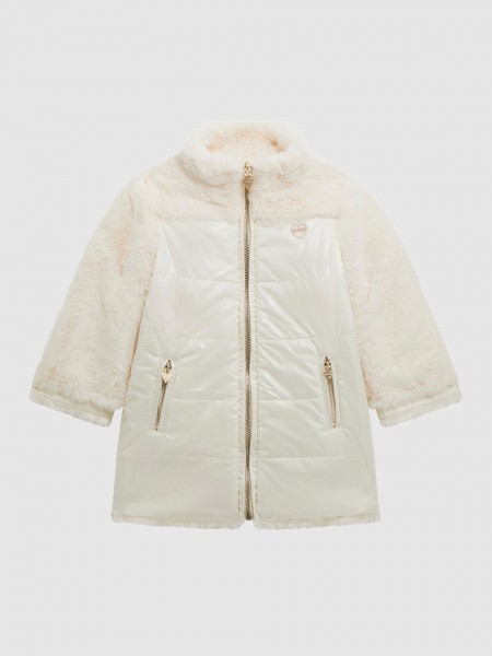 Jacket Girl Cream Guess