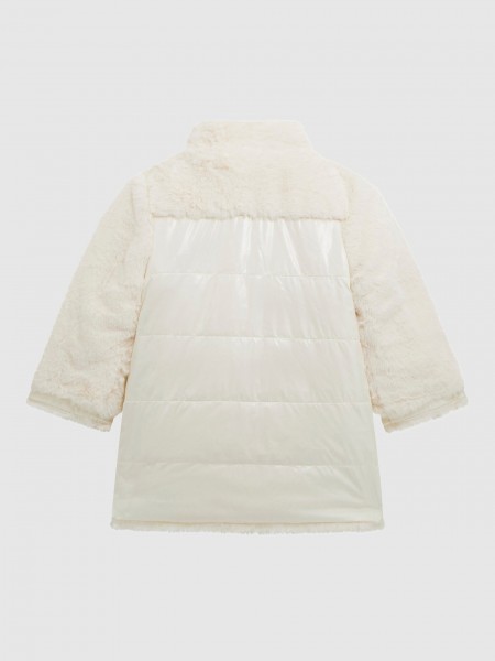 Jacket Girl Cream Guess