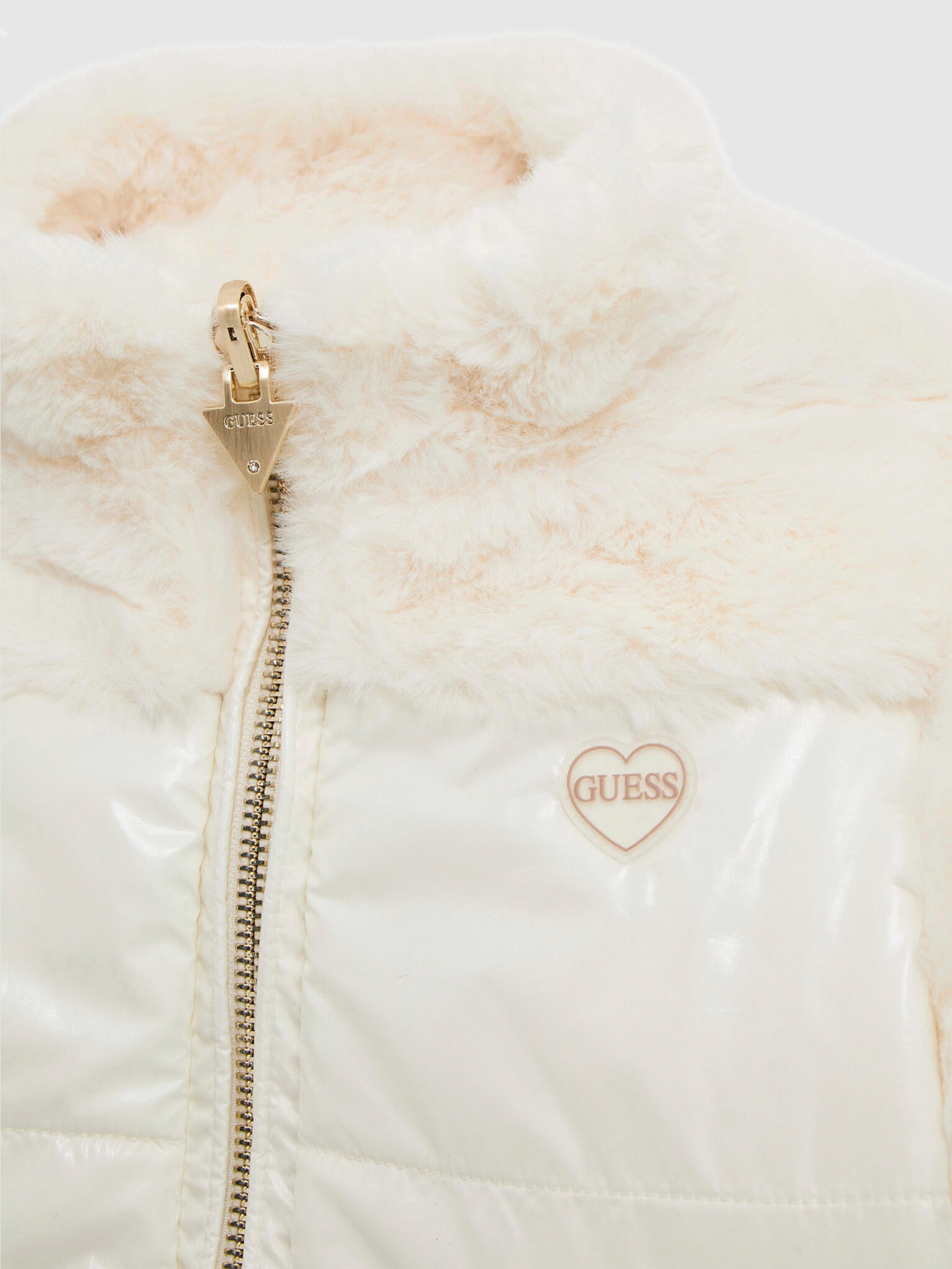 Chaqueta Niña Crema Guess