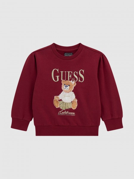 Jumper Girl Bordeaux Guess