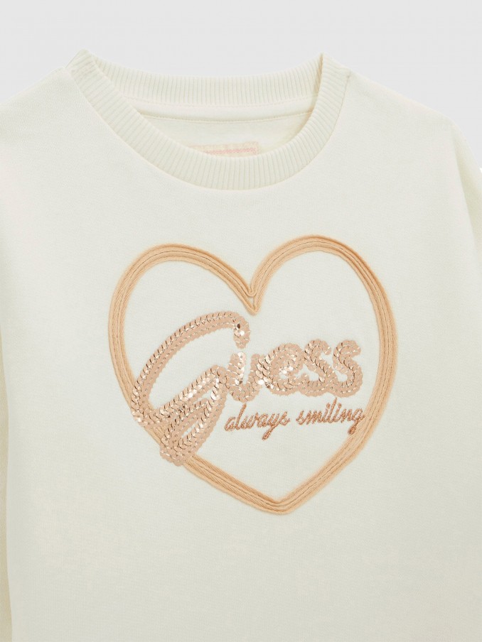 Jersey Nia Crema Guess