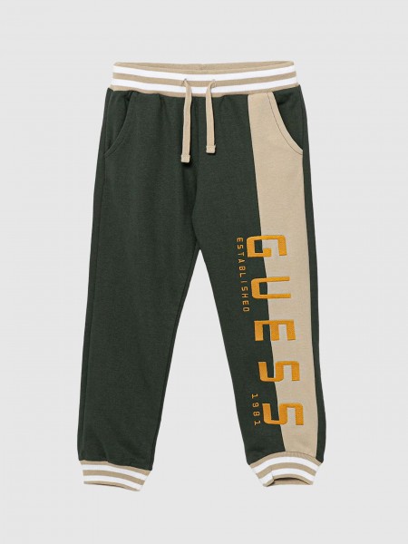 Pantalones Nio Verde Guess