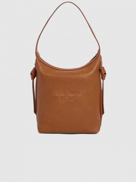Shoulder Bags Woman Camel Pepe Jeans London