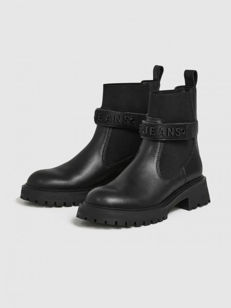 Boots Woman Black Pepe Jeans London
