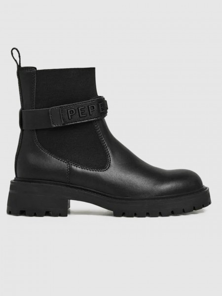 Boots Woman Black Pepe Jeans London