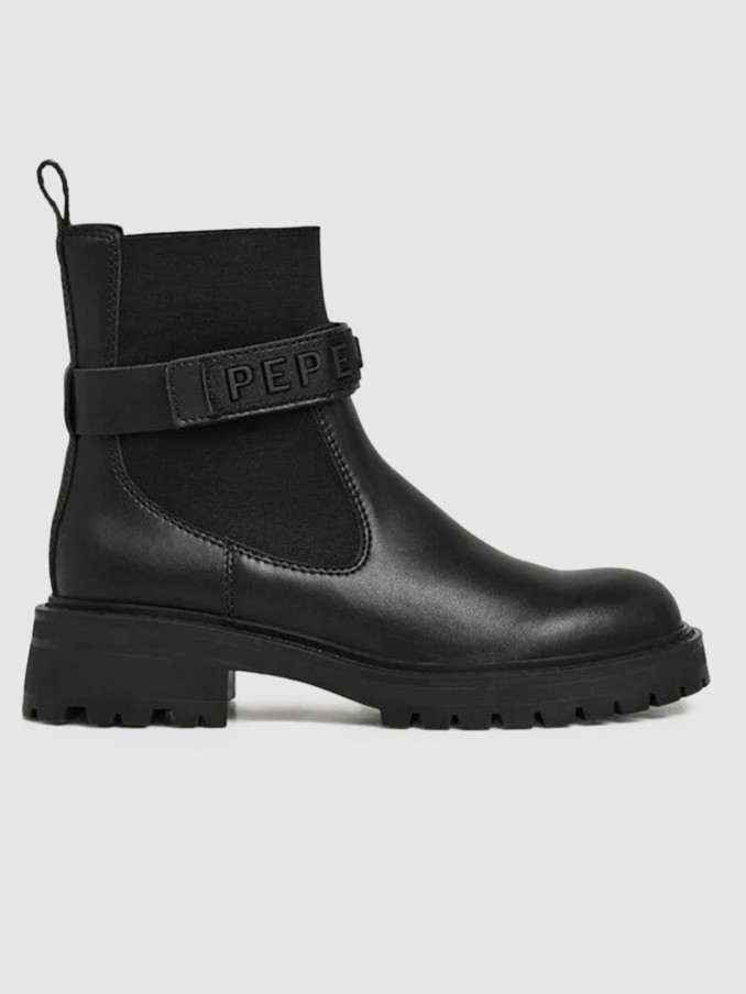Boots Woman Black Pepe Jeans London